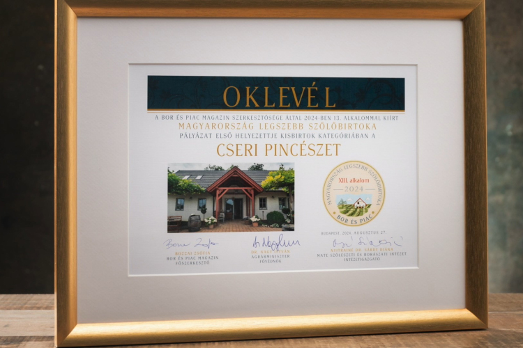 Nyúlon van Magyarország legszebb szőlőbirtoka