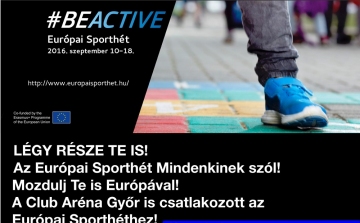 Be active! Európai Sporthét