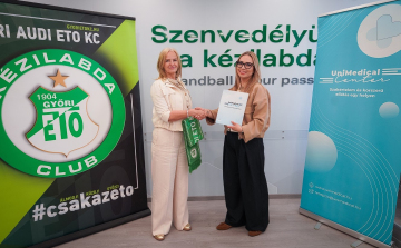 Az Audi ETO játékosainak egészségére is vigyáz az egyetemi centrum
