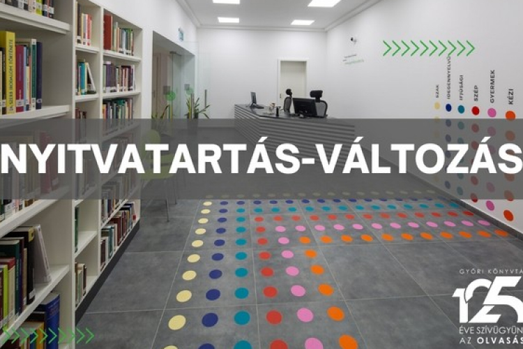 Fiókkönyvtárak, művelődési házak – Ezek is zárnak Győrben