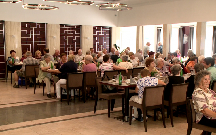 A Győri Kekszgyár nyugdíjasainak találkozója