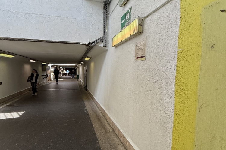 Kifestették és kitakarították a gyalogos aluljárót