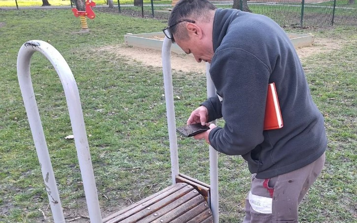 Tavaszra készítik már a játszótereket