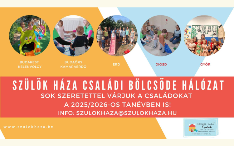 Bővíti Segítő Kör elnevezésű programját a Szülők Háza Közhasznú Alapítvány
