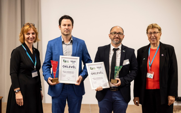 Közösen nyert fenntarthatósági díjat az Audi Hungaria és a Büchl Hungaria