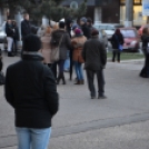 Győrben is tüntetnek a diákok (Fotó: Nagy Péter)
