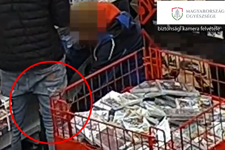 Kétszer is lopott a három szlovák férfi a győri áruházból