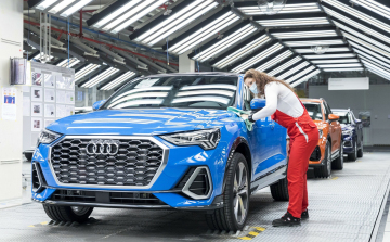 Több, mint 170 ezer autót gyártott tavaly az Audi