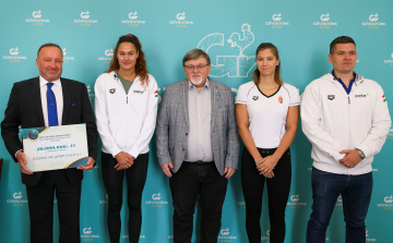 Győr 20 millió forinttal segíti az úszók olimpiai felkészülését