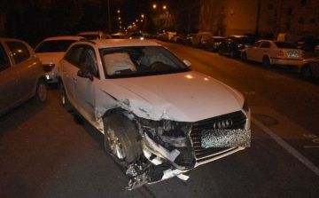 Kilenc autót tört rommá a részeg sofőr