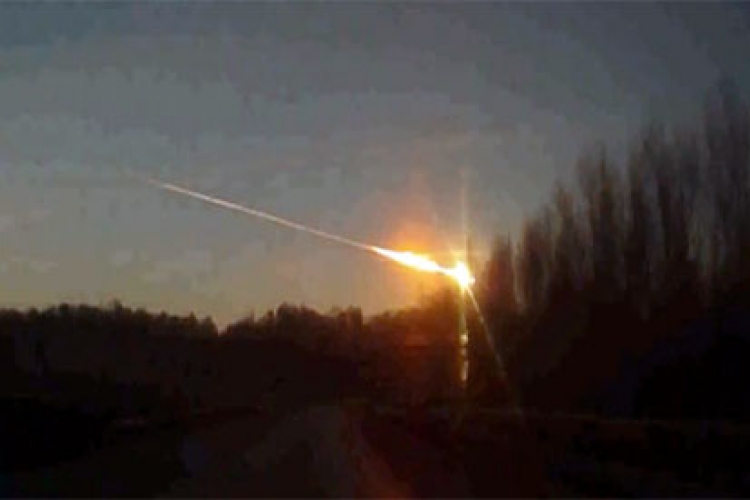 Meteor becsapódás Oroszországban ( VIDEÓVAL )