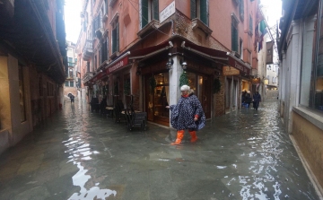 Elárasztotta a víz Velencét