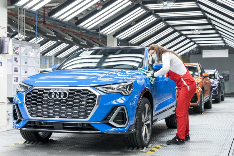 Több, mint 170 ezer autót gyártott tavaly az Audi