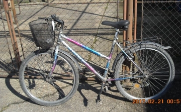 Lopott biciklit foglaltak le a rendőrök - Keresik a tulajdonost