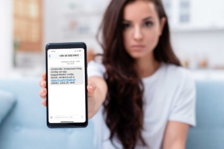 Csaló SMS üzenetek terjednek a vízmű nevében