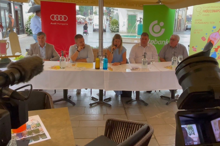 Egy buboréknyi boldogság a győri fröccsnapokon