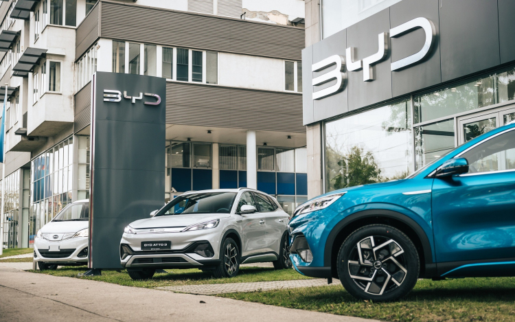 Győrben nyitotta meg második BYD értékesítési pontját az AutoWallis Csoport