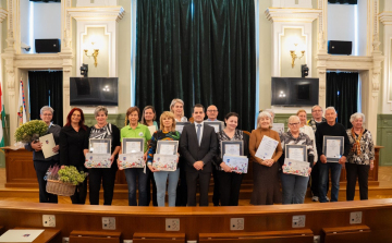 Virágos városunk Győr: díjazták a legszebb győri kerteket és erkélyeket