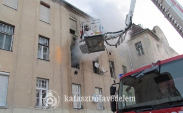 Füstmérgezésben meghalt egy ember Győrben