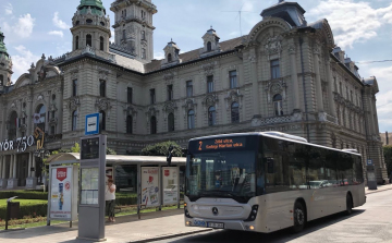 Terelőútvonalon közlekednek a buszok a hétvégén Győrben