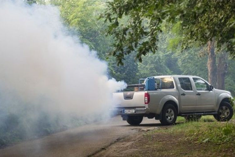 Folytatódik a szúnyoggyérítés az egész országban