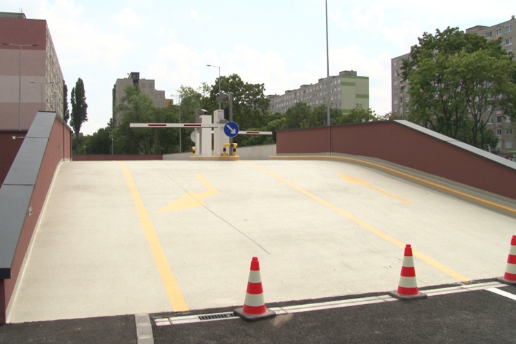 Elkészült a Kodály Zoltán Parkolóház