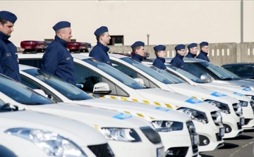 Új rendőrautókat kapott a Győr-Moson-Sopron Megyei Rendőr-főkapitányság