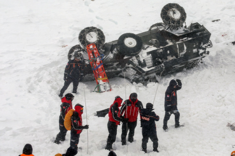 28 embert sodort magával két lavina Törökországban