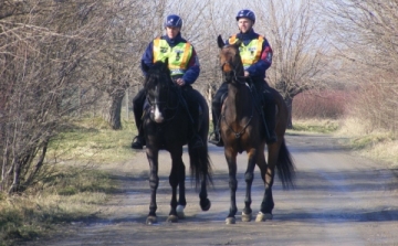 A lovasokat kutyás járőrök váltották Sopronban
