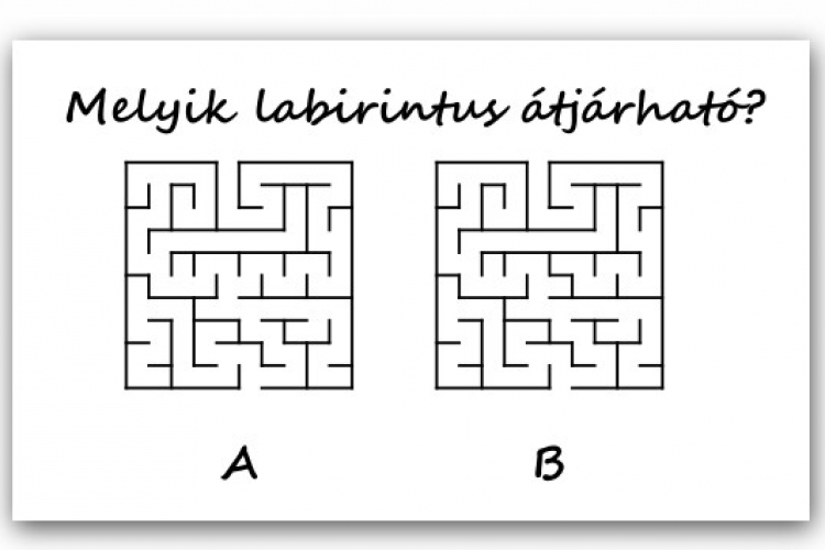 Melyik labirintus átjárható?