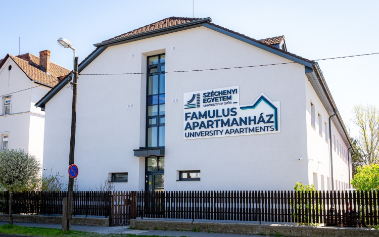 Minőségi szállást is nyújt már a Széchenyi-egyetem