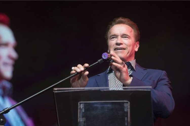 Arnold Schwarzenegger Budapesten