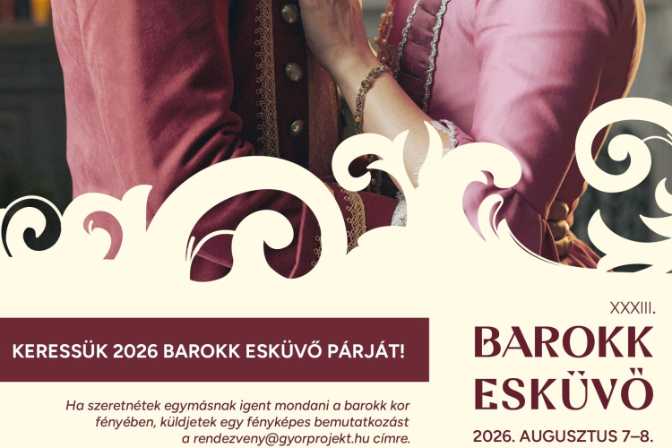 Pár kerestetik a Barokk Esküvőre