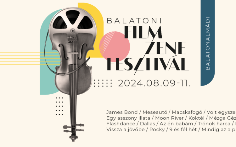 Filmzenei fesztivált tartanak Balatonalmádiban augusztus közepén