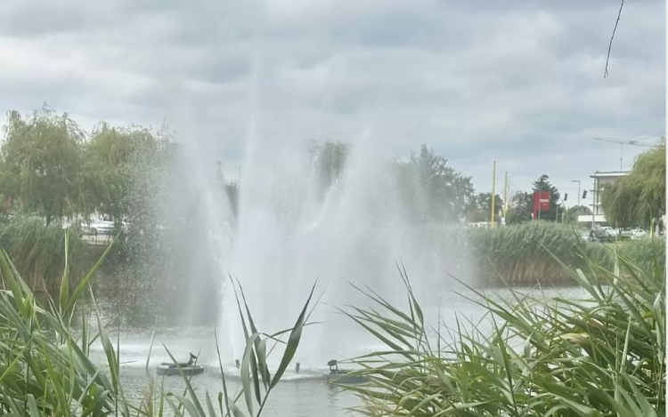 Üzemel az adyvárosi szökőkút