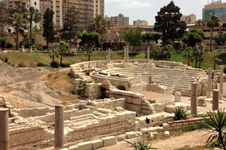 Római korból származó színházat tártak fel Alexandriában 