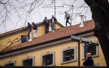 Börtönlázadás tört ki Olaszországban a koronavírus miatt, hat rab meghalt