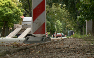 Ezért nem lehet parkolni a győri Március 15. utcában