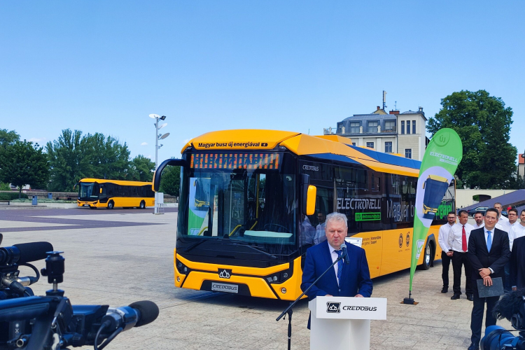 Győrben tesztelik a világ leghatékonyabb e-buszait