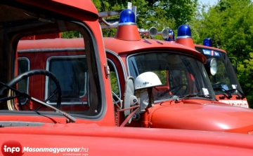 Taroltak a Lipóti Önkéntesek az önkéntes tűzoltók II. fokozatú versenyén 