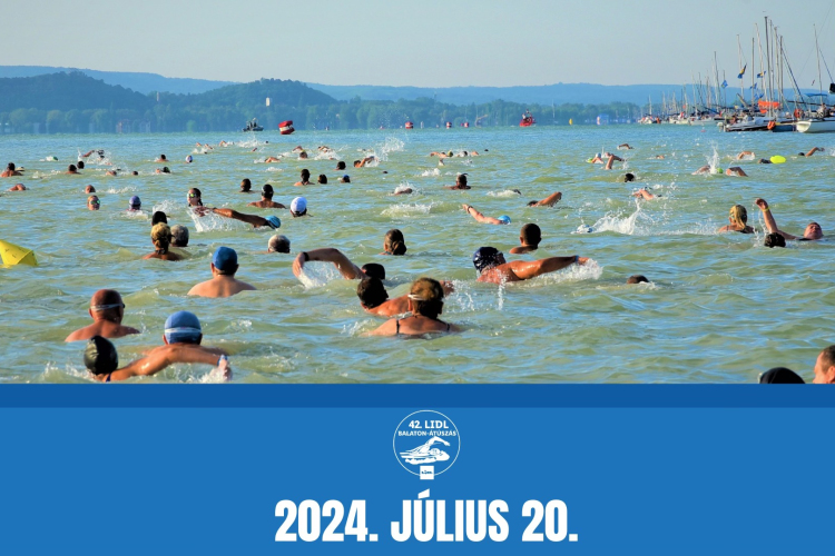 Szombatról elhalasztották a Balaton-átúszást