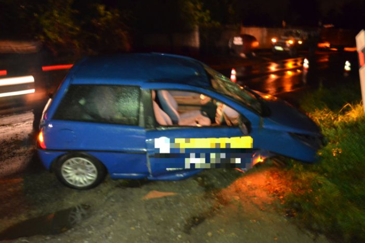 Árokba hajtott Sopron határában 