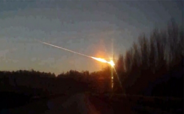 Meteor becsapódás Oroszországban ( VIDEÓVAL )