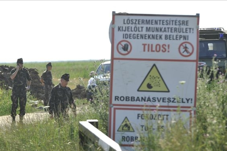 Túlterheltség miatt történt a hortobágyi bombarobbanás