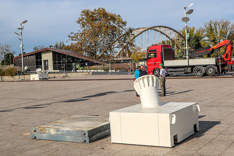 Óriáskerékről is élvezhetjük Győr adventi hangulatát