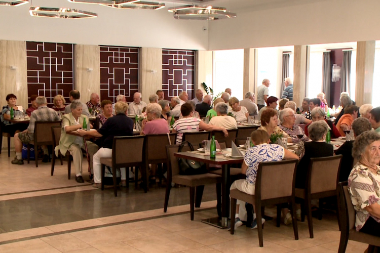 A Győri Kekszgyár nyugdíjasainak találkozója