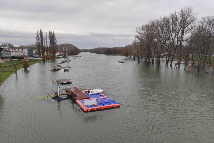 Tetőzik a Mosoni-Duna és a Rába Győrnél