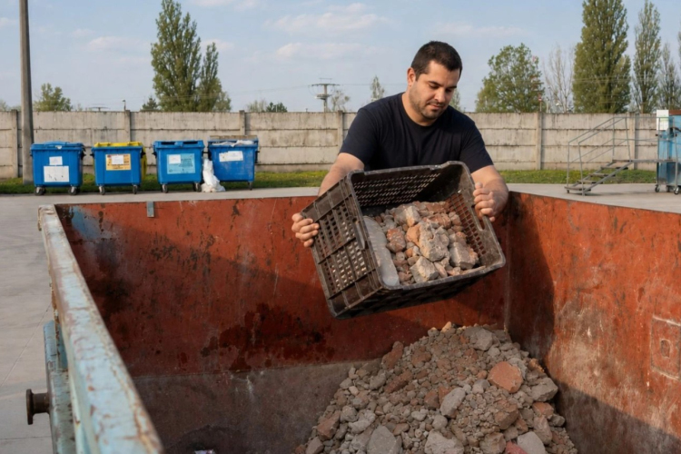 Győrben olcsóbb az építési törmelék leadása