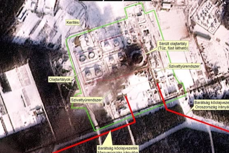 Barátság kőolajvezeték - Az ukrán elnök reagált az Orbán Viktor által bemutatott műholdfelvételekre