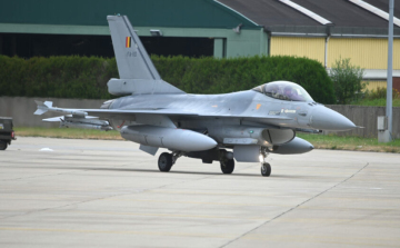 Belgium 100 millió eurós támogatást küld Ukrajnának vadászrepülőgépei karbantartására